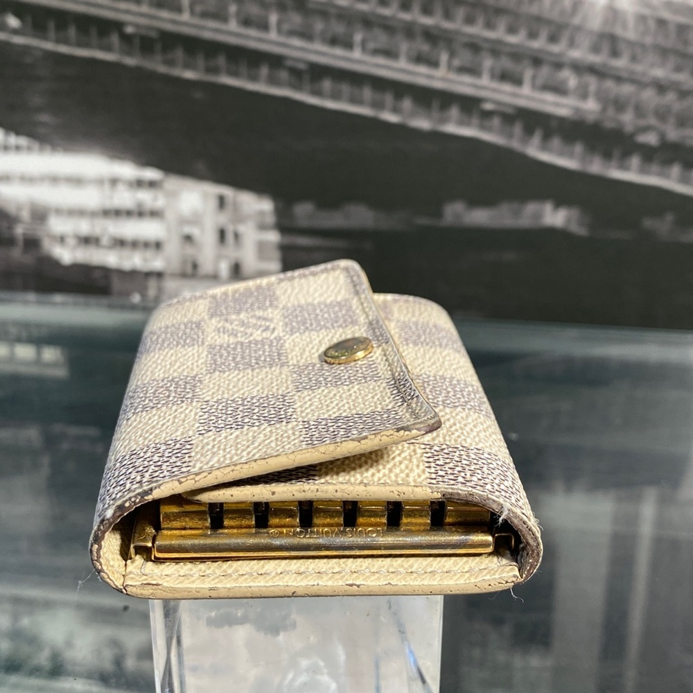 Authentic Louis Vuitton Damier Azur Key Card Holder - Picture 17 of 17